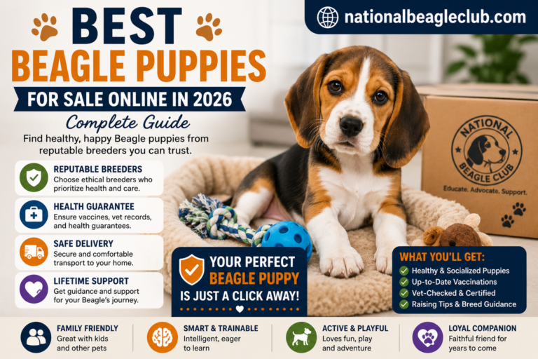 Best Beagle Puppies for Sale Online in 2026