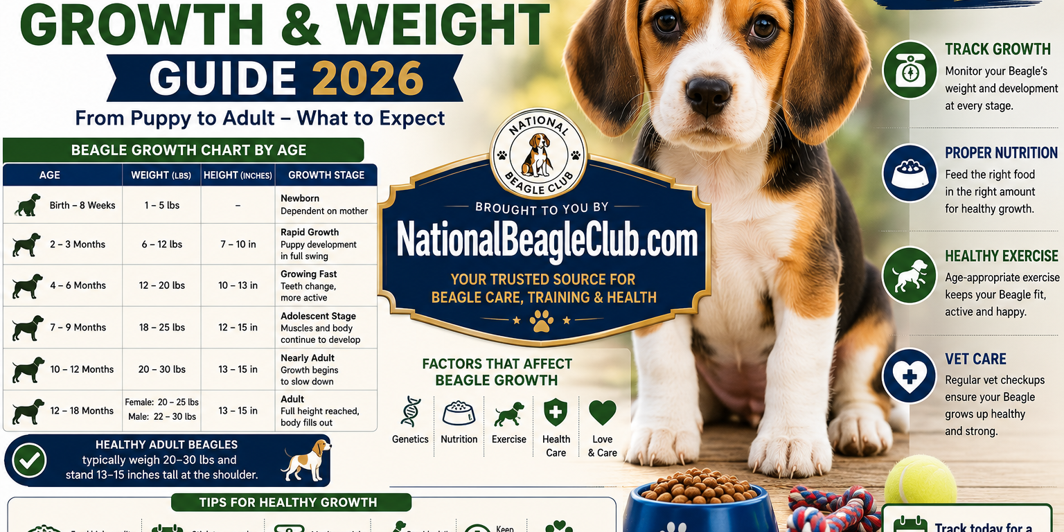 Beagle Growth Guide