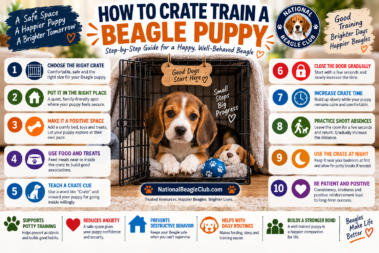 How to Crate Train a Beagle Puppy