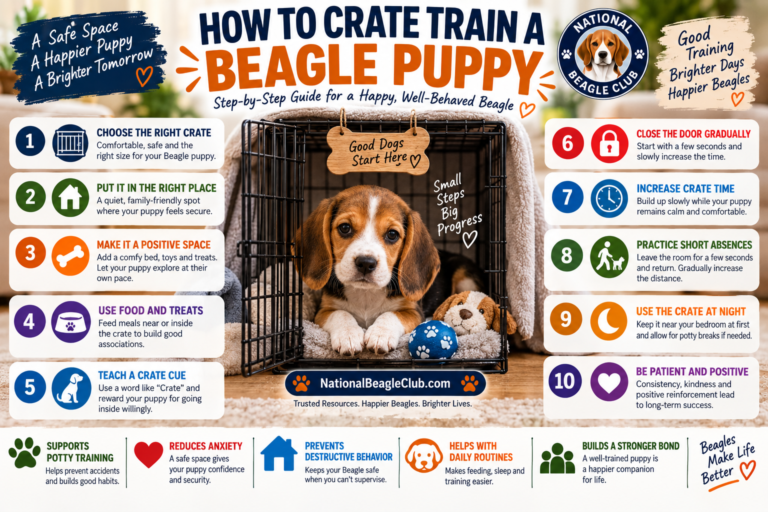 How to Crate Train a Beagle Puppy